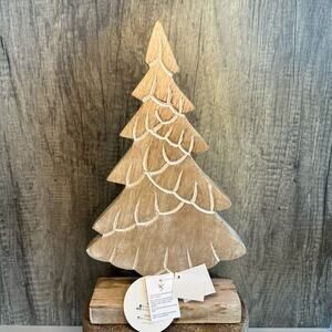 Rustic Christmas Tree Home Decor Gift Neutral Home Farmhouse NEW FAST SHIP